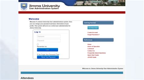 www.srs.ju.edu.et|edu login.